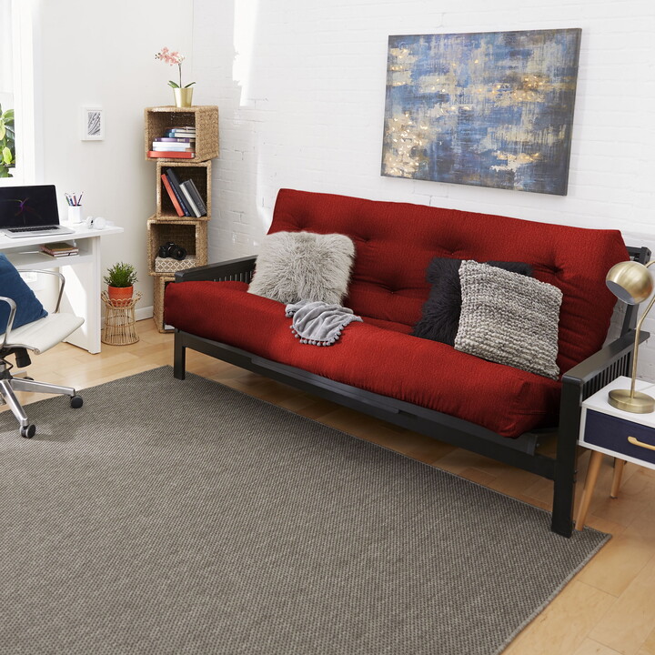 Sorra Home 6 inch Full Size Futon Mattress - Barcelona Brick