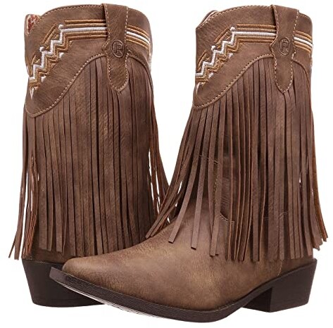 kids fringe boots