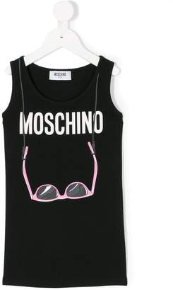 Moschino Kids logo print T-shirt