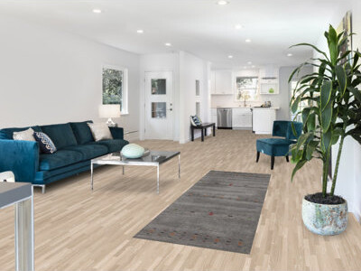 Union Rustic Karslynn Tribal Gray Gabbeh Indian Runner Rug 3x8