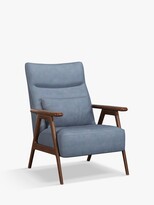 Thumbnail for your product : John Lewis & Partners Hendricks High Back Leather Accent Chair