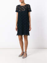Thumbnail for your product : D-Exterior D.Exterior floral embroidered shift dress