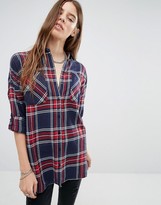 Thumbnail for your product : Noisy May Oversize Check Shirt