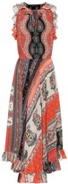 Thumbnail for your product : Etro Printed silk midi dress