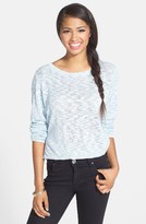 Thumbnail for your product : BP Wide Sleeve Slub Pullover (Juniors)
