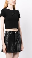 Thumbnail for your product : Rotate by Birger Christensen logo-embellished round-neck T-shirt