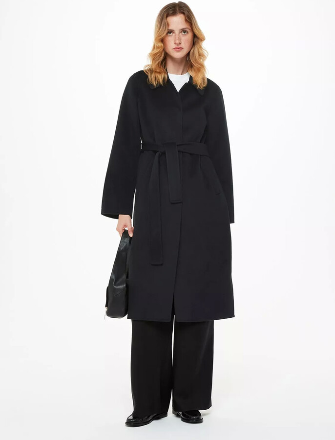 Whistles Nell Belted Doubled Faced Coat ShopStyle
