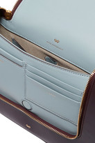 Thumbnail for your product : Anya Hindmarch Vere Leather Shoulder Bag - Plum