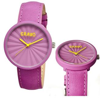 Crayo Pleats Collection CR1508 Unisex Watch