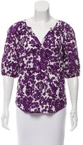 Thumbnail for your product : Diane von Furstenberg Keoni Floral Printed Top