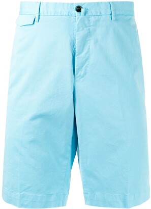 Pt01 Mid-Rise Cotton Bermuda Shorts
