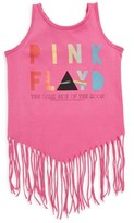 Thumbnail for your product : Rowdy Sprout Baby's, Little Girl's & Girl's Pink Floyd Fringe Tank