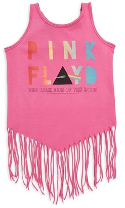 Rowdy Sprout Baby's, Little Girl's & Girl's Pink Floyd Fringe Tank