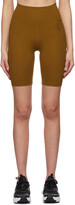 Thumbnail for your product : Girlfriend Collective Tan High-Rise Bike Shorts