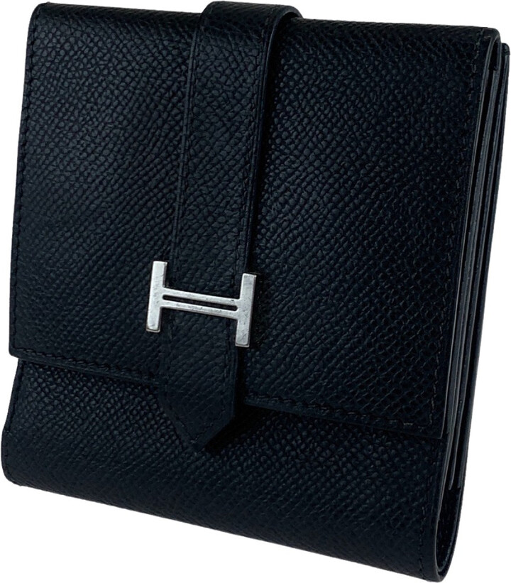 Hermes Dogon Compact Wallet Leather - ShopStyle