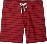 Thumbnail for your product : Old Navy Men's Striped Short Board Shorts (7")