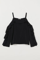 Thumbnail for your product : H&M Cold shoulder top
