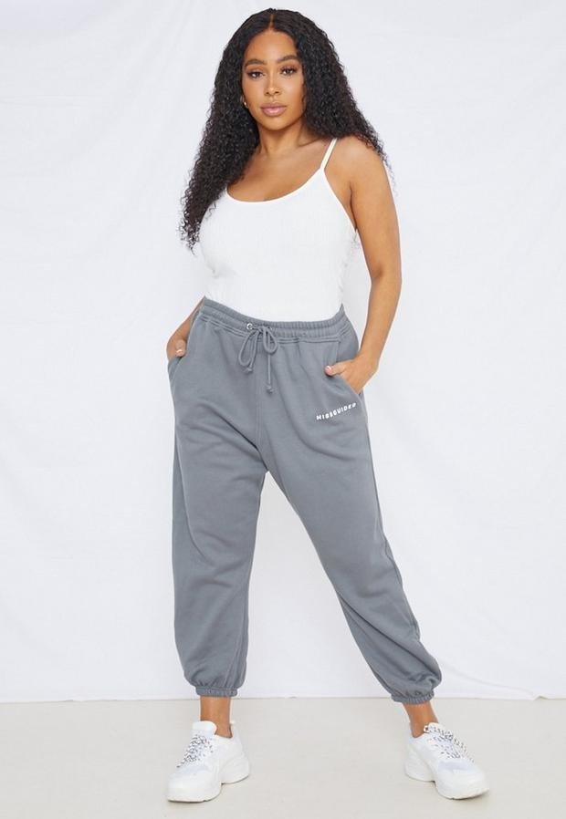 missguided grey sweatpants