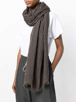 Thumbnail for your product : Rick Owens frayed edge scarf