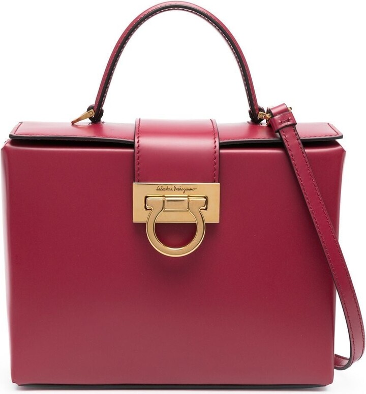 【Ferragamo】☆Trifolio box bag☆ trifolio-box-bag.jpg