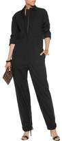 Thumbnail for your product : Valentino Cotton-Blend Poplin Jumpsuit