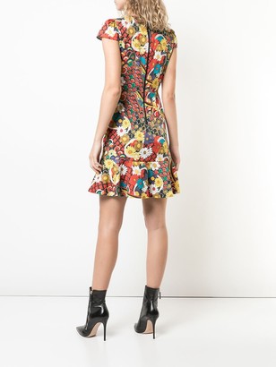 Alice + Olivia Kirby floral print dress