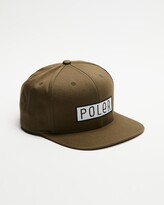 Thumbnail for your product : Poler Green Caps - Font Patch Hat