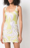 Thumbnail for your product : Pucci Farfalle-print fitted dress
