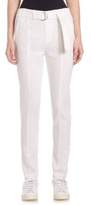Thumbnail for your product : Vince Belted Straight Leg Pants