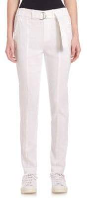 Vince Belted Straight Leg Pants