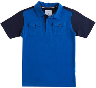 Nautica Little Boys' Double Pocket Jersey Polo Shirt (2T-7)