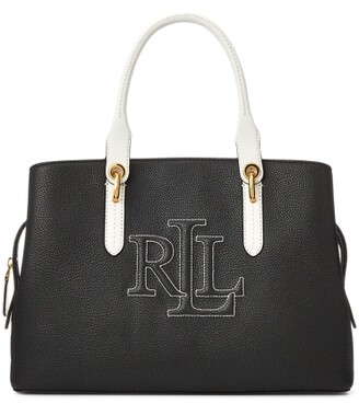 Lauren Ralph Lauren Ralph Lauren Leather Medium Hayward Satchel - Size One  Size - ShopStyle