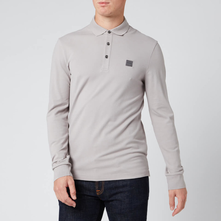 HUGO BOSS Men's Passerby Long Sleeve Polo Shirt - ShopStyle