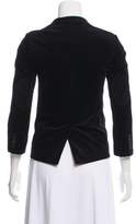 Thumbnail for your product : Isaac Mizrahi Notched-Lapel Structured Blazer