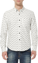 Thumbnail for your product : Band Of Outsiders Slim-Fit Atari-Pattern Printed Cotton Shirt