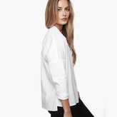 Thumbnail for your product : James Perse Double Layer Cotton Shirt