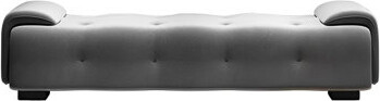 Hokku Designs Sidonnie Microfiber / Microsuede Upholstered Bench
