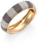 Thumbnail for your product : ABS by Allen Schwartz Glitter Bangle Bracelet