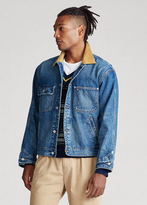 polo denim jacket mens