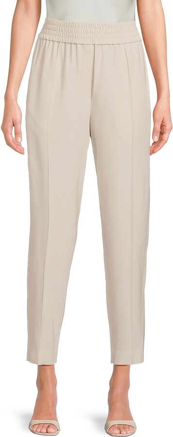 Brunello Cucinelli Tapered-Leg Wool-Blend Pants