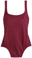 Thumbnail for your product : J.Crew Long torso scoopback one-piece swimsuit