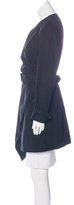 Thumbnail for your product : Lutz Huelle Belted Asymmetrical Coat w/ Tags