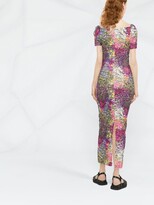 Thumbnail for your product : Rotate by Birger Christensen Floral-Print Bodycon Midi Dress