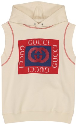 gucci sleeveless hoodie