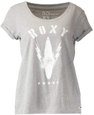 Roxy MIMI JUNGLE OFF DUTY Print Tshirt heritage heather