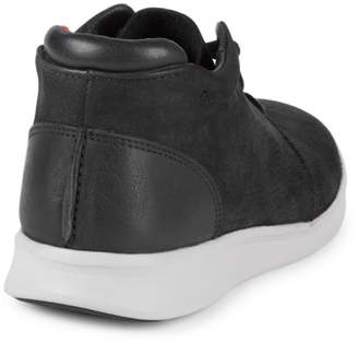 UGG Larken Stripe Perforated Leather Sneakers