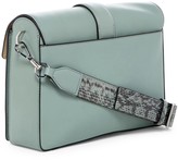 Thumbnail for your product : Louise et Cie Lowe Snake Embossed Strap Leather Shoulder Bag