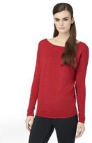 Thumbnail for your product : Calvin Klein Jeans Ottoman Textured Stripe Knit Pullover