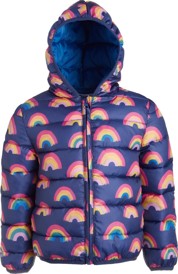 North Face Baby Toddler Puffer Jacket. 12-18 Months - Rainbow