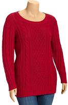 Thumbnail for your product : Old Navy Women's Plus Cable-Knit Sweaters